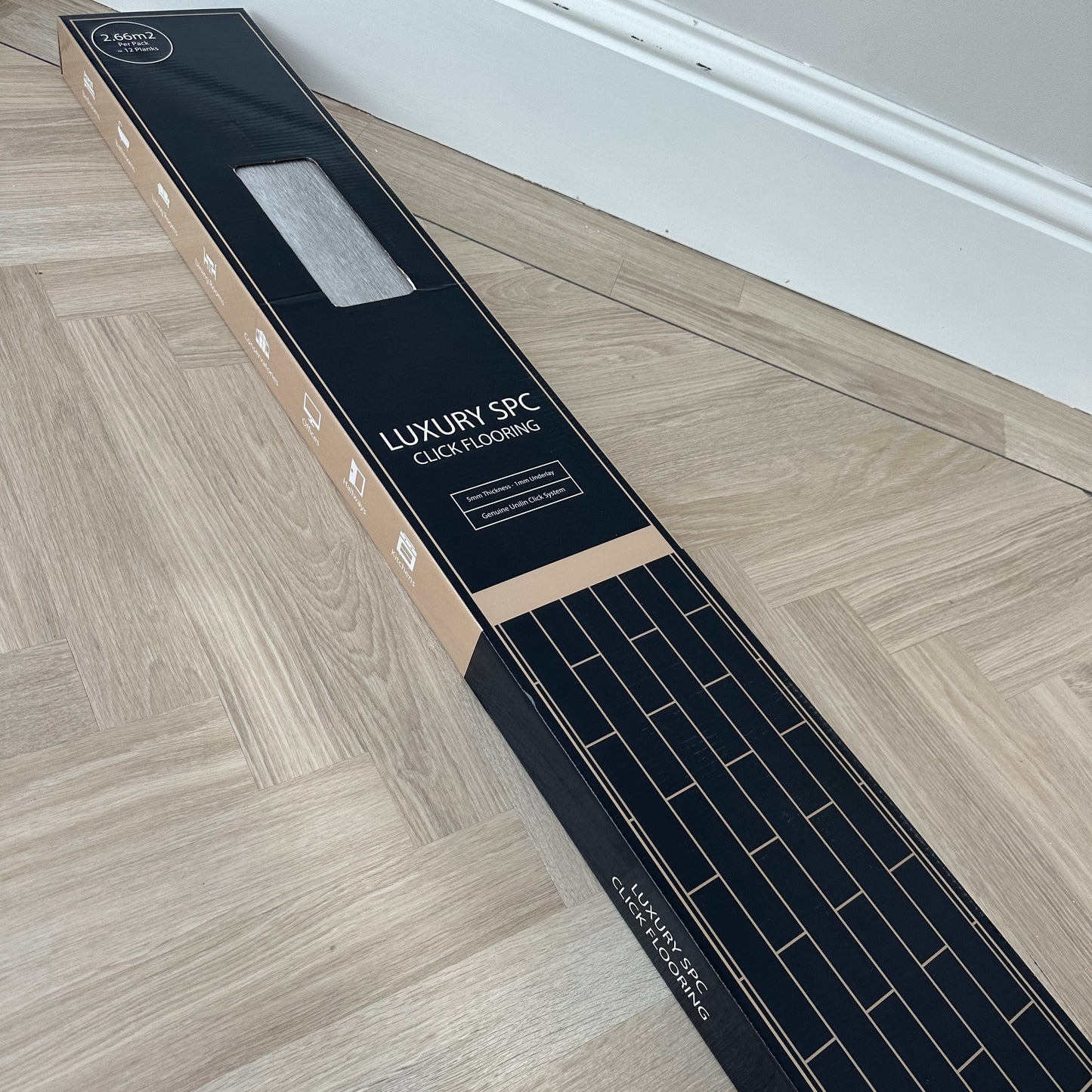 Luxury SPC Click Nordic Oak - 2.66m2 Pack