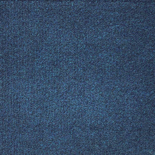 Luxury Carpet Tile in Teal Blue 5m2