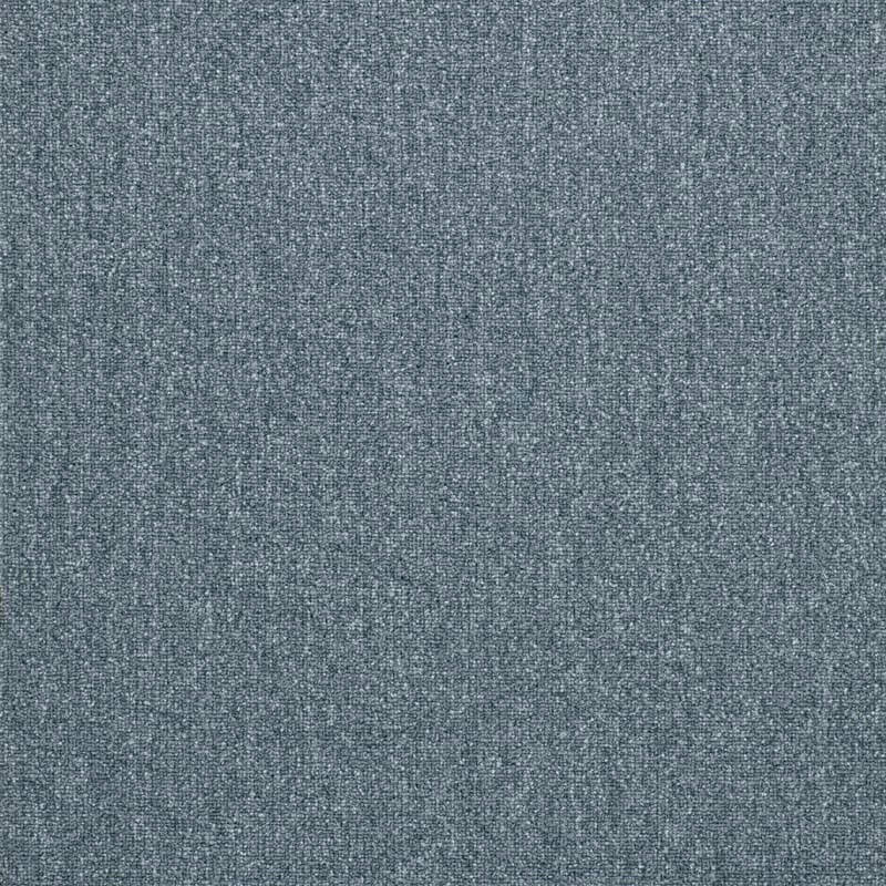 Luxury Carpet Tile in Light Sky Blue 5m2